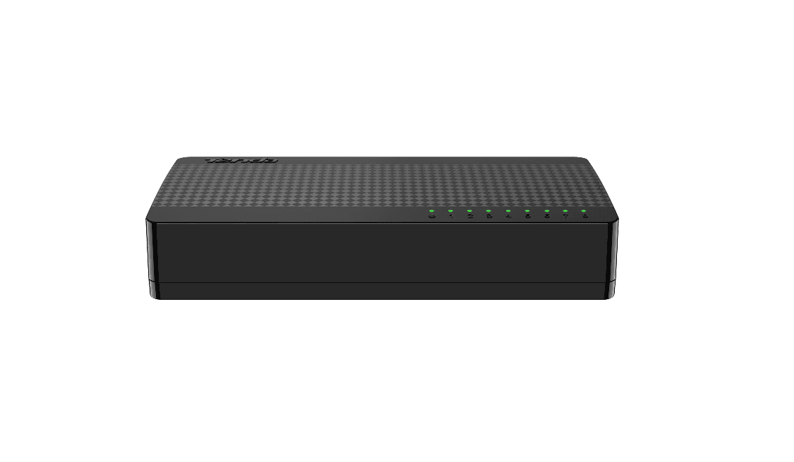 TENDA 8P-Gigabit Unmanaged Desktop Switch SG108M, Standarde retea: EEE802.3, IEEE802.3u, IEEE802.3x, IEEE802.3ab, Interfata: 8*10/100/1000Base-T Ethernet ports, Dimensiuni: 142.0*90.0*23.0mm(L*W*H), Material: Plastic, Capacitate switch: 16 Gbps, Packet forwarding rate: 11.9 Mpps.