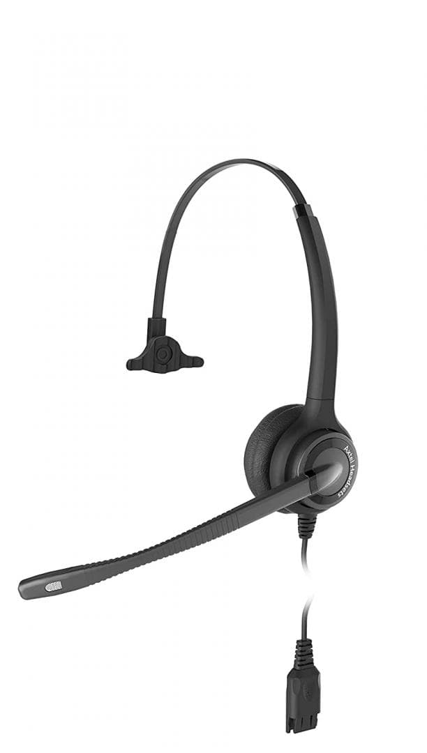 Casti Head-band Axtel Elite HDvoice mono NC, Wired, noise-canceling, Negru