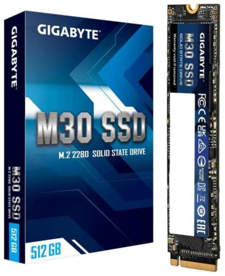SSD intern GIGABYTE M30, 512 GB, PCI Express 3.0 x4, NVMe, M.2