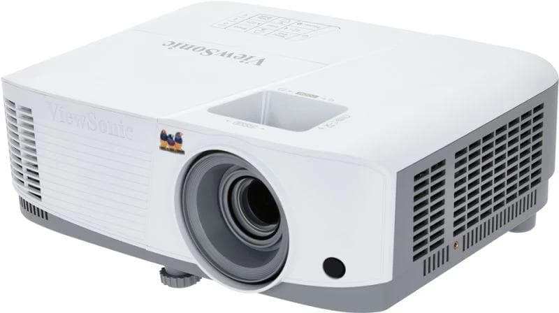 Videoproiector ViewSonic PA504W, WXGA 1280* 800, 4.000 lumeni, 22.000:1, lampa 6.000- 15.000 ore Ecomode, zoom optic 1.3x, dimensiune imagine 300", distanta proiectare 0.78m-10.14 m, 27- 31 dB, component, compozit, 2* HDMI, audio in/ out, USB Tip A (Alimentare): 1 (5V/1.5A), difuzor 10W, RS232