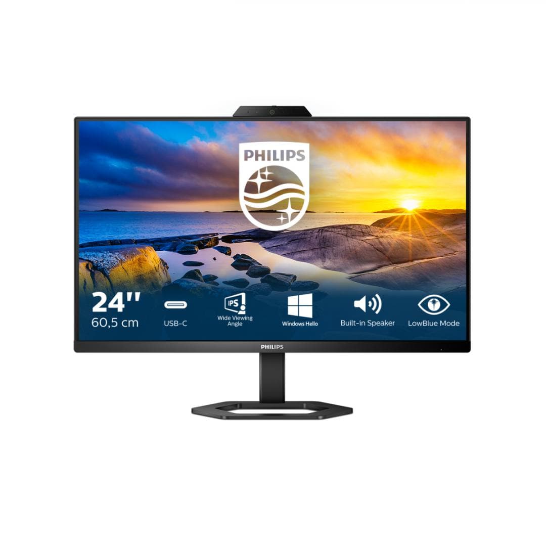 Monitor Consumer Philips 24E1N5300HE/00, 23.8", 1920 x 1080 pixeli, Black