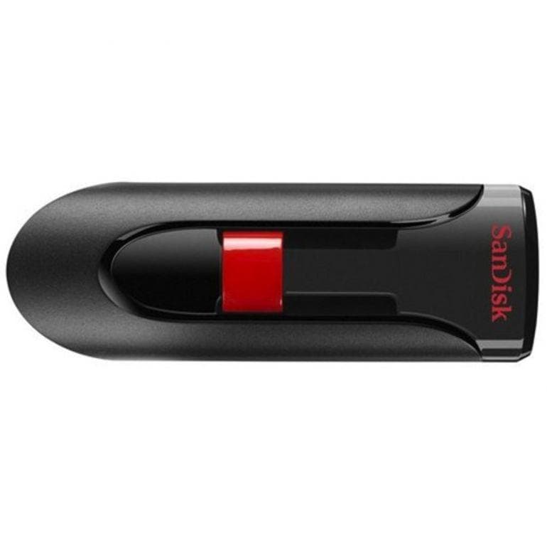 Memorie USB SanDisk Cruzer Glide 64 GB, USB 2.0, Negru