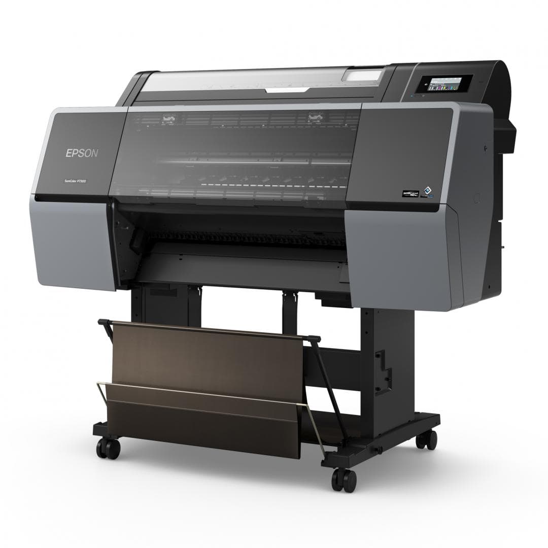 EPSON SC-P7300 STD 24" COLOUR PRINTER, Format: A1, 10 culori, Culori: Negru fotografic, Negru mat, Cyan, Cyan deschis, Galben, Vivid Magenta, Vivid Magenta deschis, Violet, Grey, Light Grey, 800 Duze negru, 800 Duze per culoare, Rezolutie: 1200 x 2400 DPI, Formate hartie: A1, A2 (42,0x59,4 cm), A2+