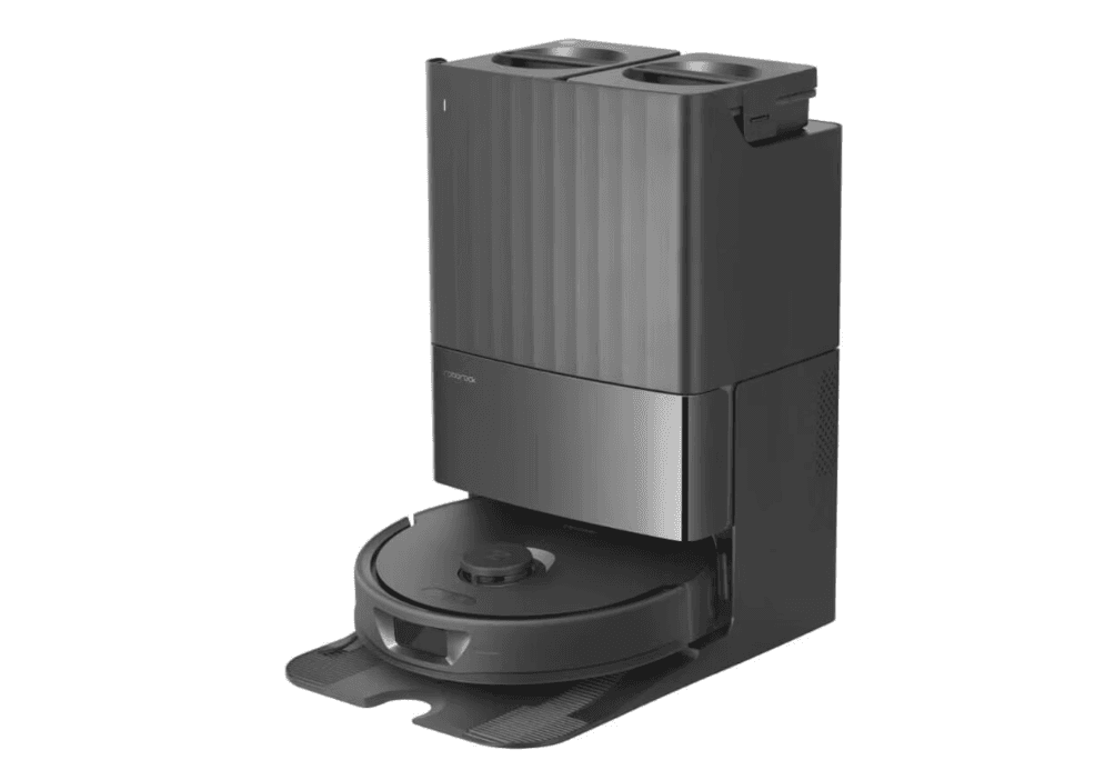 Robot de aspirare Roborock Qrev MAXV, aspirator, mop si staie inteligenta de golire automata,60W, Lidar, 7000 PA, 5200mAh, negru