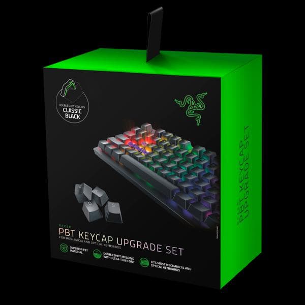 Tastatura Mecanica Gaming Razer PBT Keycap Upgrade Set, negru