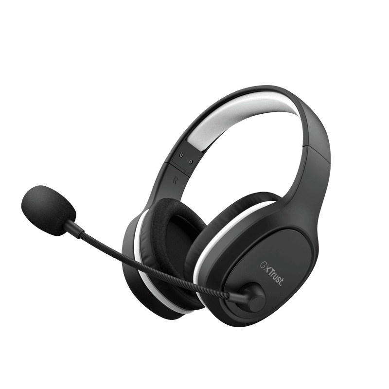Casti Gaming Head-band Trust GXT 391 Thian, Wireless/Wired, Multicolor