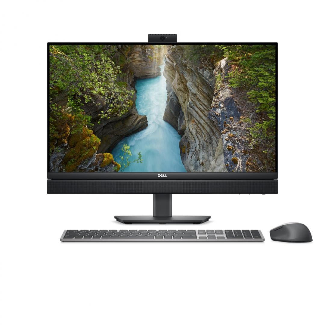 All-in-One Business Dell OptiPlex 7420 cu procesor Intel Core i7 14700 pana la 5.4 GHz, 24 inch, FHD, 16 GB, Intel UHD 770, Windows 11 Pro, Black