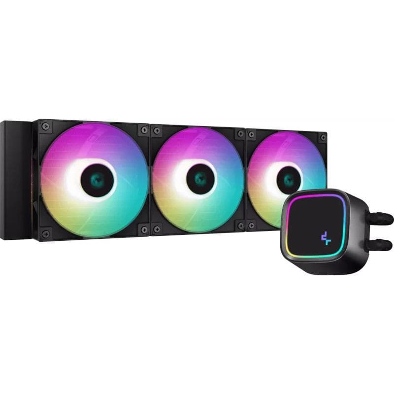 Cooler Procesor DEEPCOOL LE720, Lichid, 12 cm, 3 ventilatoare, aRGB