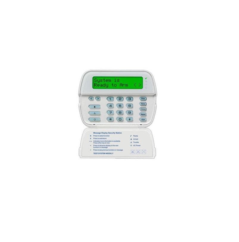 Tastatura LCD cu caractere alfanumerice, DSC PK 5500, 5 taste programabile, 1 zona tastatura/1 iesire PGM, Compatibila cu centralele PC585 / 1616 / 1832 / 1864