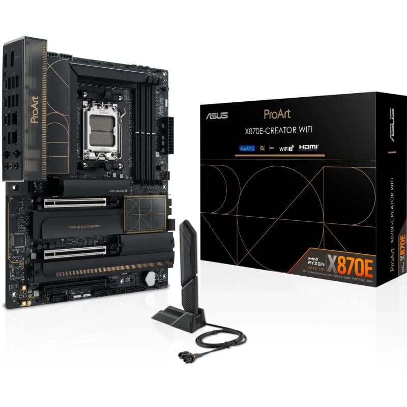 Placa de baza ASUS ProArt X870E-CREATOR WIFI, Socket AM5, DDR5, ATX