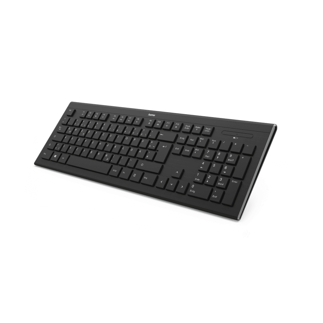 Tastatura Wireless HAMA Cortino, Negru