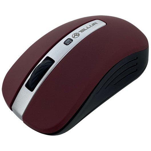 Mouse Wireless Tellur Basic, 1001 2000 dpi, Rosu