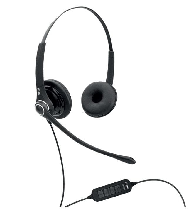 Casti Head-band Axtel PRO XL duo NC WB, Wired, noise-canceling, Multicolor
