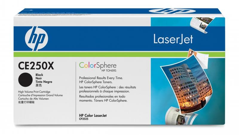 Toner HP CE250X, Black