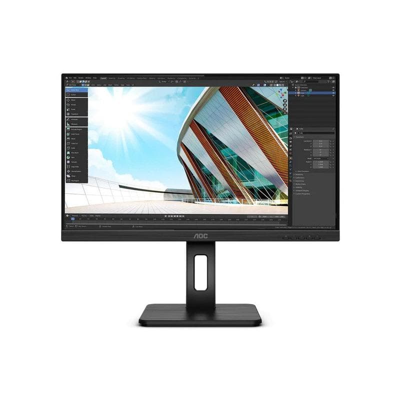 Monitor Consumer AOC P2 U27P2, 27", 3840 x 2160 pixeli, Black