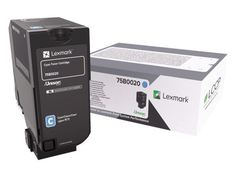 Toner Lexmark 75B0020, Cyan