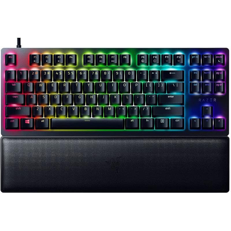 Tastatura Mecanica Gaming Razer Huntsman V2 Tenkeyless, RGB, USB, Negru