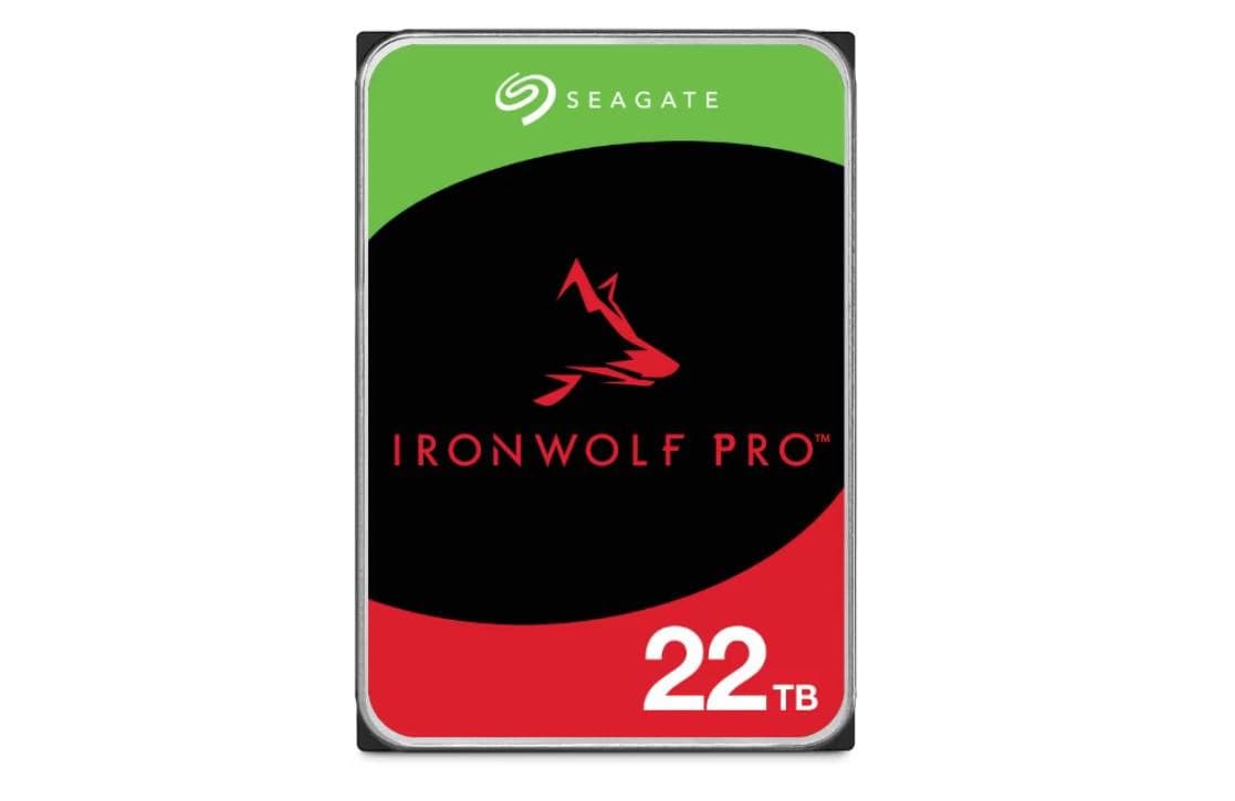 HDD NAS Seagate IronWolf Pro, 22 TB, 7200 RPM, 512 MB, SATA III