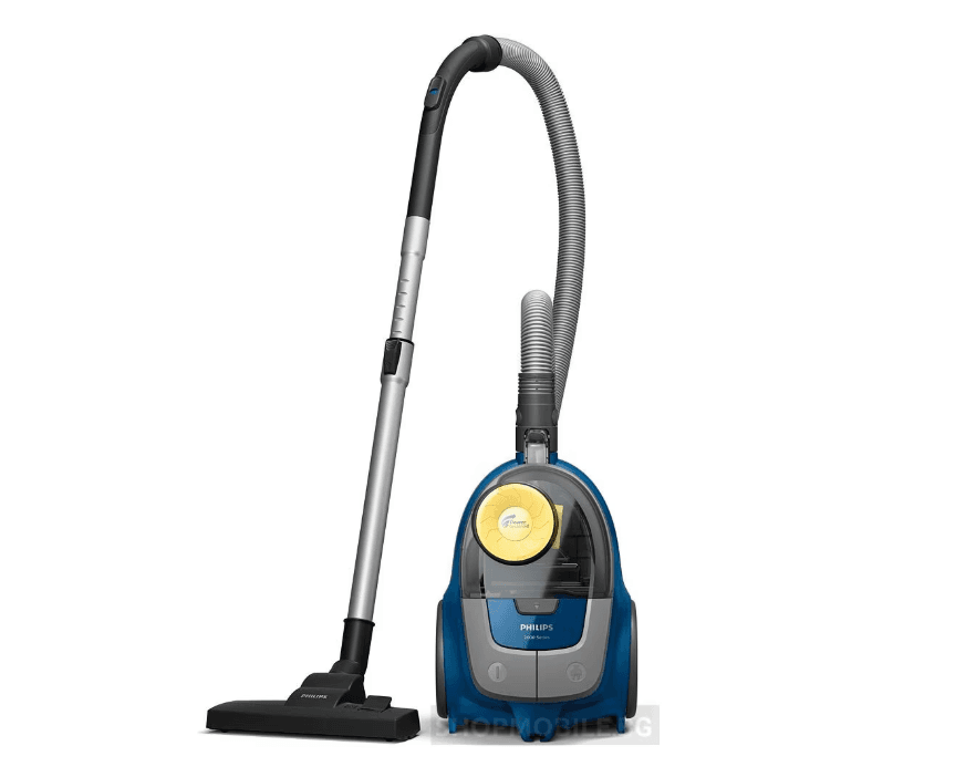 Aspirator fara sac Philips Seria 2000 XB2125/09, 850 W, 1.3 L, Tehnologie PowerCyclone 4, Filtru Super Clean, Albastru