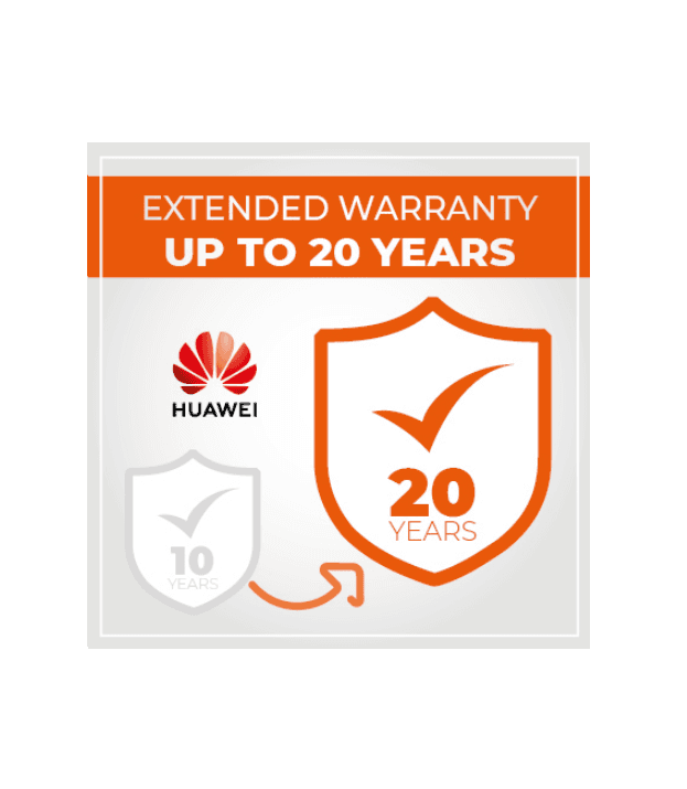 Garantie extinsa pana la 20 de ani pentru Huawei SUN2000-3KTL-M1