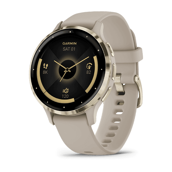 Ceas Garmin Venu 3S Soft Gold/French Gray