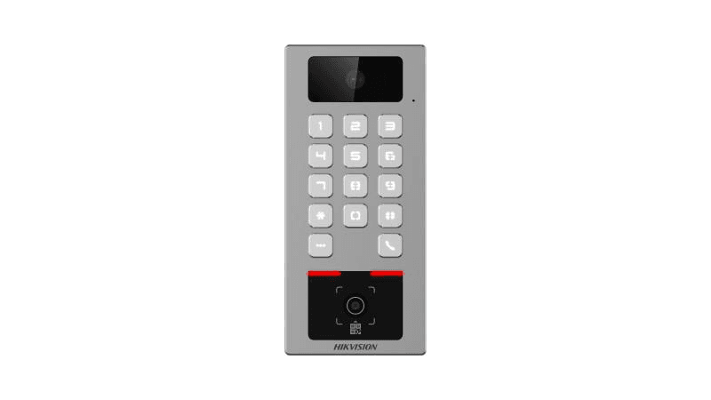 Terminal Access Control DS-K1T502DBWX-CQR; multiple metode de autemtificare: card, PIN, QR code, etc, Linux; Resolution 2 MP, Wired Network:10 M/100 M self-adaptive, Working Temperature -40 C~ +70 C, Protective Level:IK09, IP65;Language:Arabic, English, French, Indonesian, Italian, Portuguese