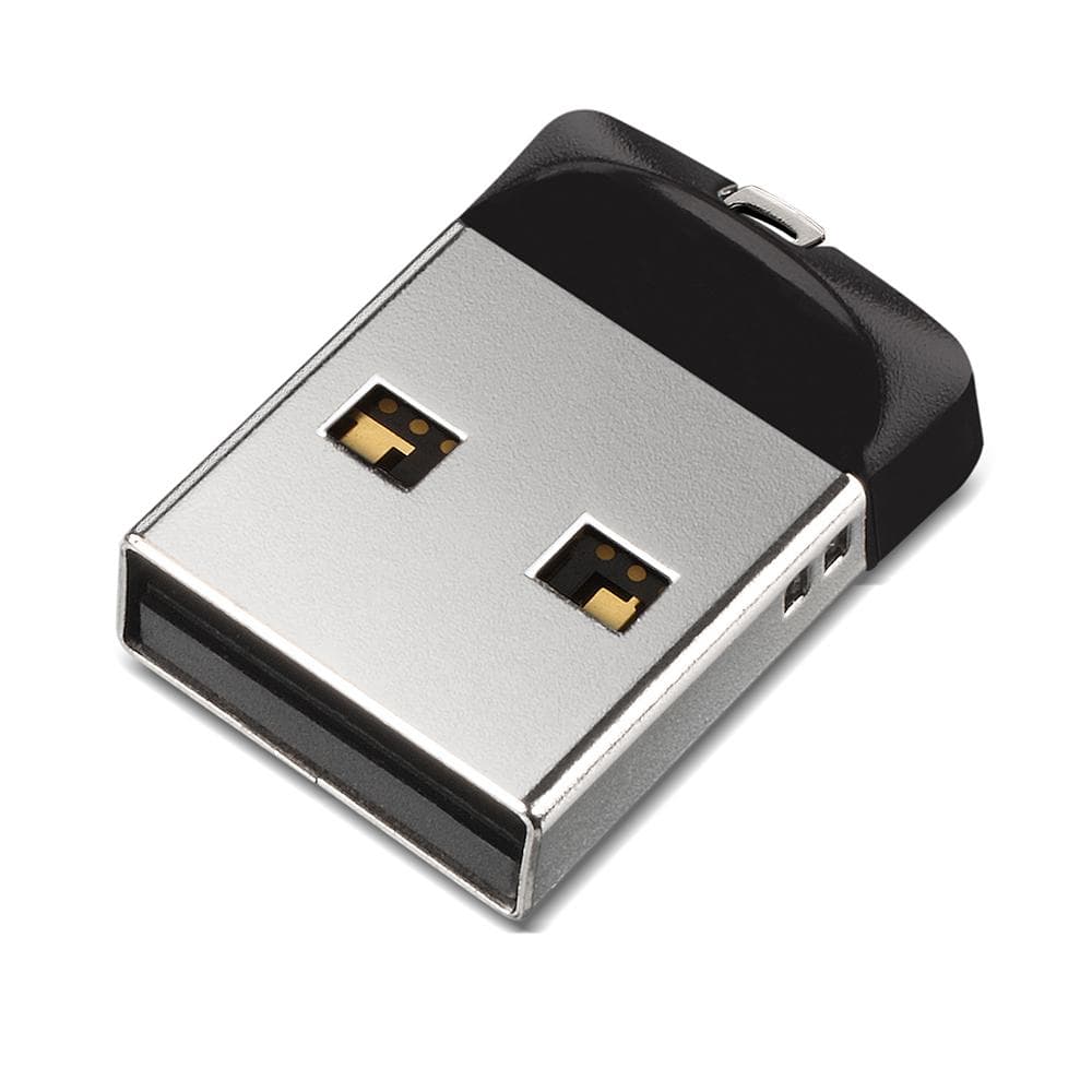Memorie USB SanDisk Cruzer Fit 64 GB, USB 2.0, Negru