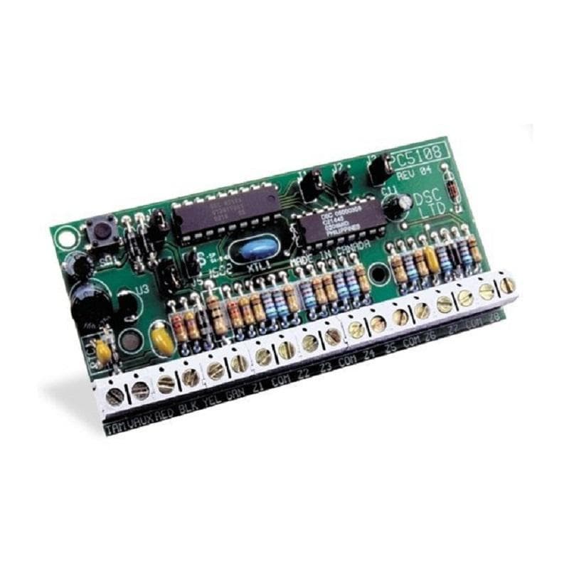 Modul 8 iesiri de curent mic, DSC PC 5208 open-colector pentru centrale DSC seria noua