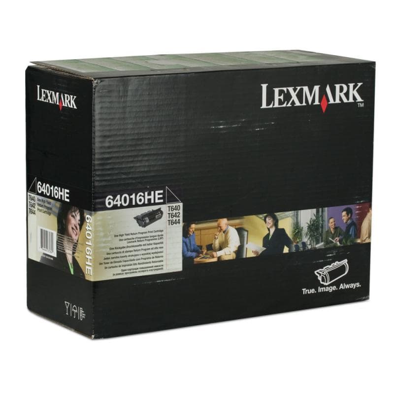 Toner Lexmark 64016HE, Black