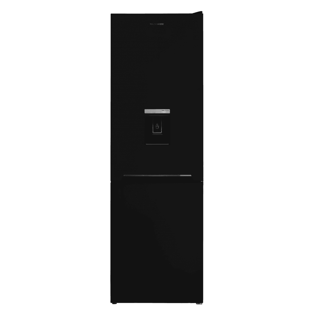 Combina frigorifica HEINNER HCNF-V291BKWDE++, No Frost, 294 l, Clasa: E, Dozator apa, Negru