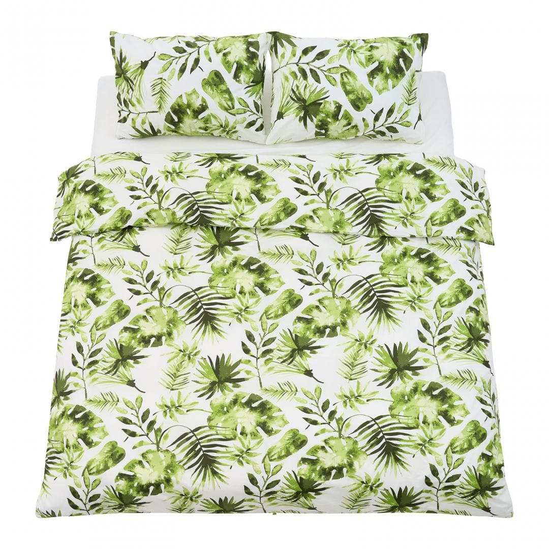 Set de pat king size bumbac, 144 TC,Palm