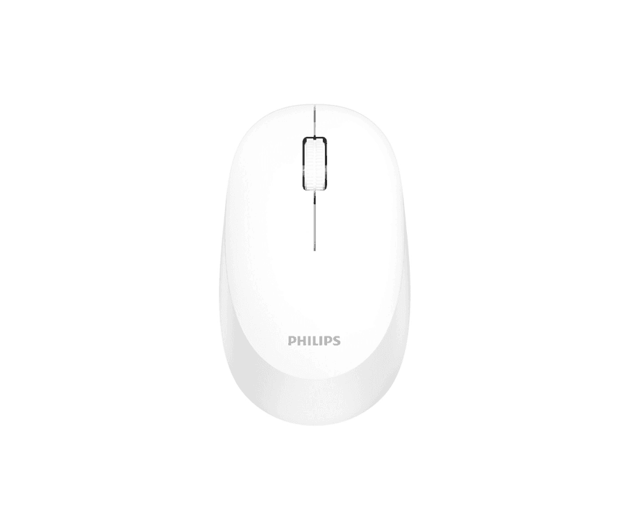 Mouse Wireless Philips SPK7307WL, 1600 dpi, Alb