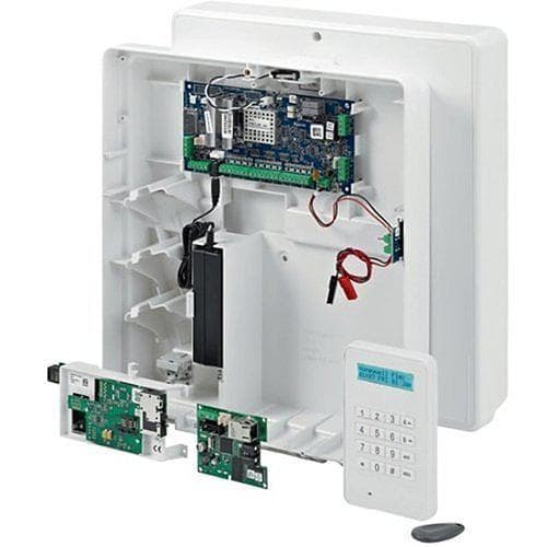 Honeywell C017-L-E1 Galaxy Flex Series FX100+ 100-Zone Hybrid Grade 2 and Grade 3 Control Panel and Large Enclosure, 17ah Clasa 2 sau clasa 3 selectabile. În conformitate cu EN50131-3: 2009, EN50131-6: 2008, PD6662: 2010, clasa de protecție 2 și 3, Clasa de mediu II. Până la 128 de legături pot