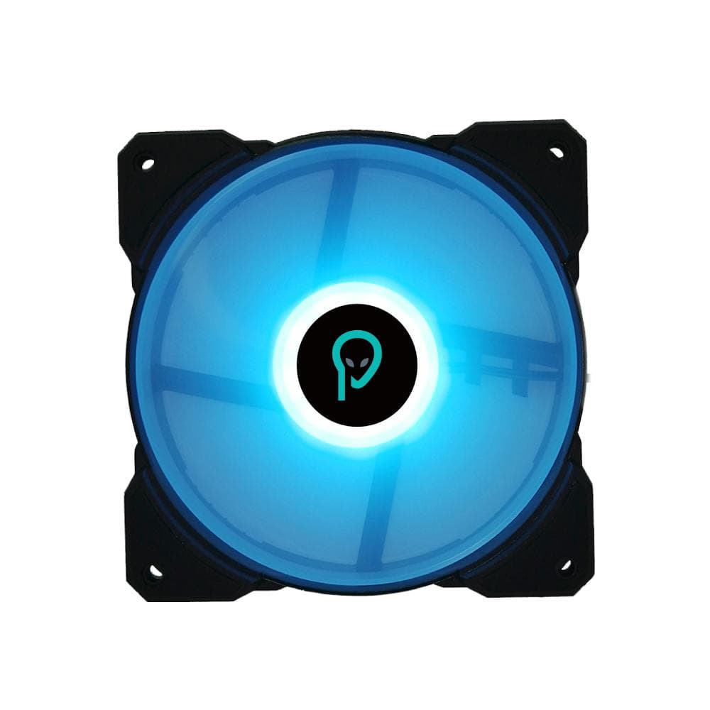 Ventilator Carcasa SPACER SPFC-120-4P-BL, 12 cm, 2000 RPM