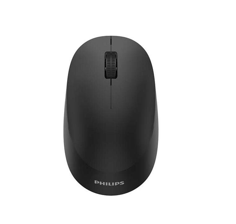 Mouse Wireless Philips SPK7307B/00, 1600 dpi, Negru