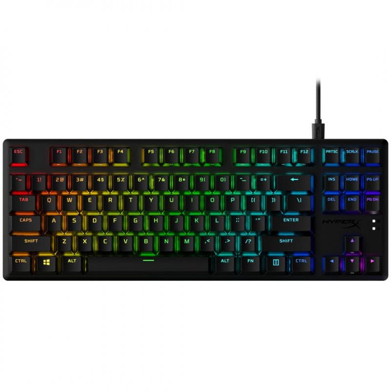 Tastatura Mecanica Gaming HyperX Alloy Origins Core PBT, RGB, USB, negru