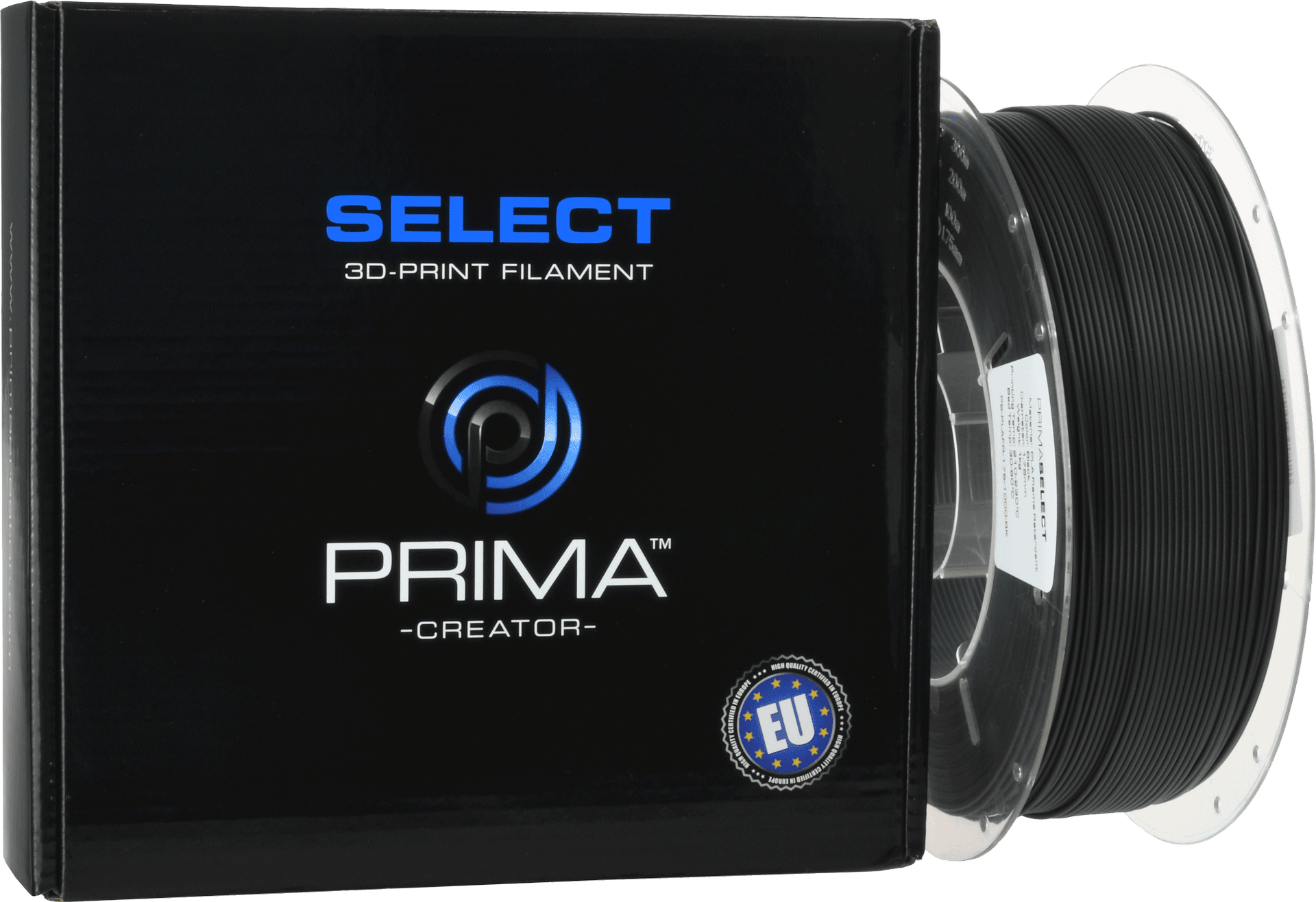 Filament PrimaCreator PrimaSelect PLA Flame Retardant – 1,75 mm, 1 kg (PS-PLAFR-175-1000-BK)