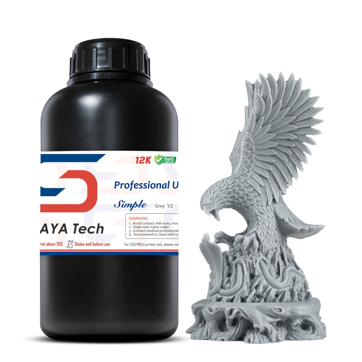 Accesoriu imprimantă 3D Siraya Tech -Simple – Grey V2 – 1KG