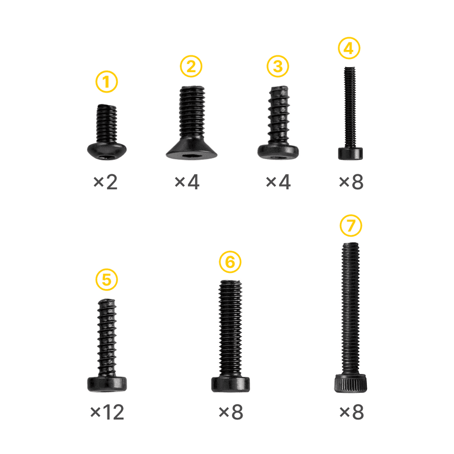 Accesoriu imprimantă 3D Snapmaker Screw Set (pentru U1)