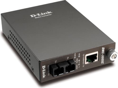 MEDIA CONVERTOR D-LINK RJ45 10/100M la fibra SC multi-mode 100M, Fu60-duplex, pana la 2Km, "DMC-300SC"