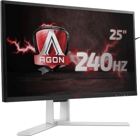 MONITOR AOC 24.5" gaming, TN, Full HD (1920 x 1080), Wide, 400 cd/mp, 1 ms, VGA, DVI, HDMI x 2, DisplayPort, "AG251FZ"