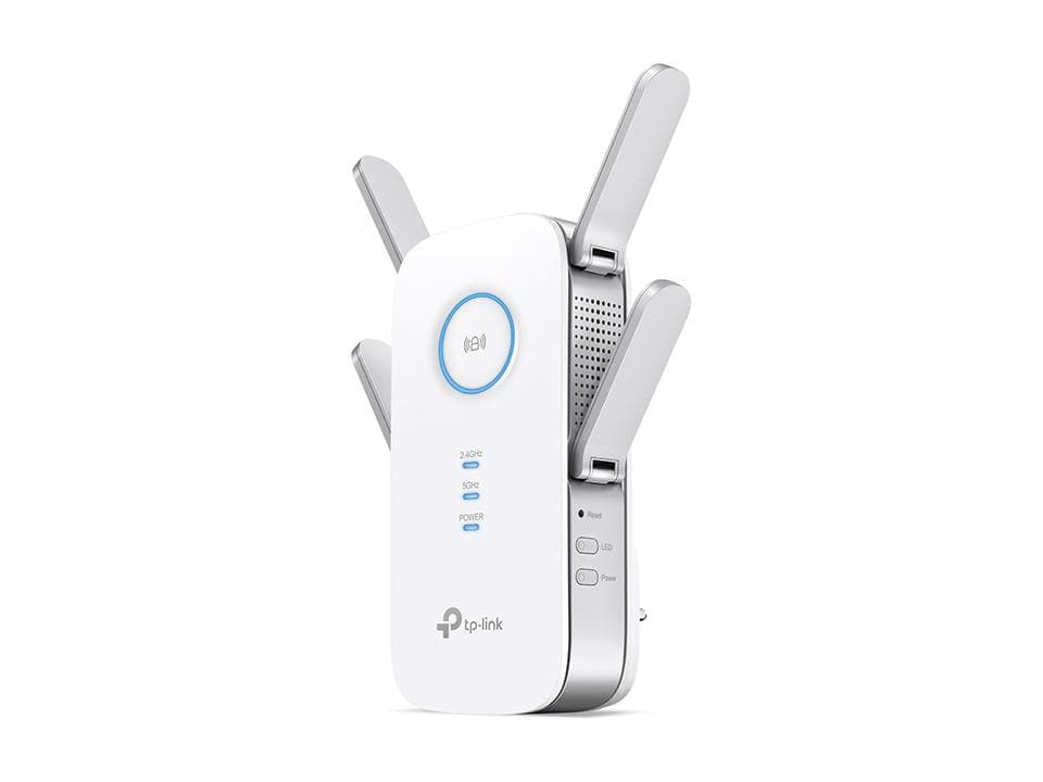 RANGE EXTENDER TP-LINK wireless 2600Mbps, 1 port Gigabit, 4 antene externe, dual band AC2600, 2.4GHz & 5GHz,MU-MIMO "RE650"
