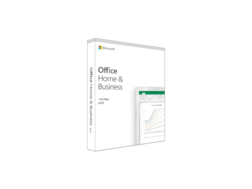 LICENTA retail MICROSOFT, tip Office Home and Business 2019 pt PC si Mac, 64/32 biti, engleza, 1 utilizator, valabilitate forever, utilizare Home si Business, "T5D-03216"