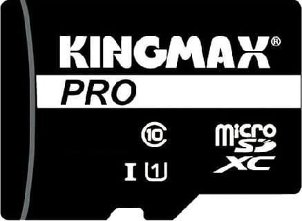 CARD MicroSD KINGMAX, 16 GB, MicroSDHC, clasa 10, standard UHS-I U1, "KM-PS04-16GB-PRO"