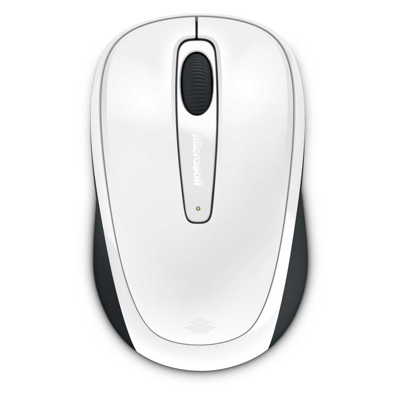MOUSE MICROSOFT, "MOBILE 3500", PC sau NB, wireless, 2.4GHz, optic, 1000 dpi, butoane/scroll 3/1, alb, "GMF-00196"