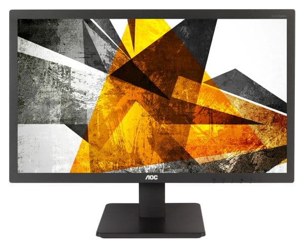 MONITOR AOC 23.6" gaming, TN, Full HD (1920 x 1080), Wide, 250 cd/mp, 1 ms, VGA, DVI, HDMI, "E2475SWJ"