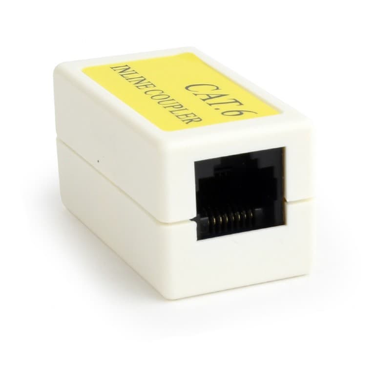 CUPLA RJ-45 GEMBIRD pt. cablu UTP, Cat6, RJ-45 (M) x 2, plastic, 1 buc, "NCA-LC6-01"