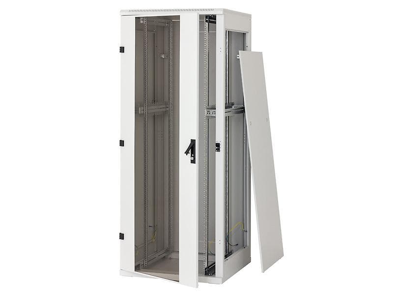 TRITON RACK de PODEA 19" 42U 800x1000mm usa fata sticla panouri laterale/spate detasabile sectiuni pentru ventilatie activa, sectiuni acces cabluri sus/jos/spate IP20 gri "RMA-42-A81-CAX-A1"