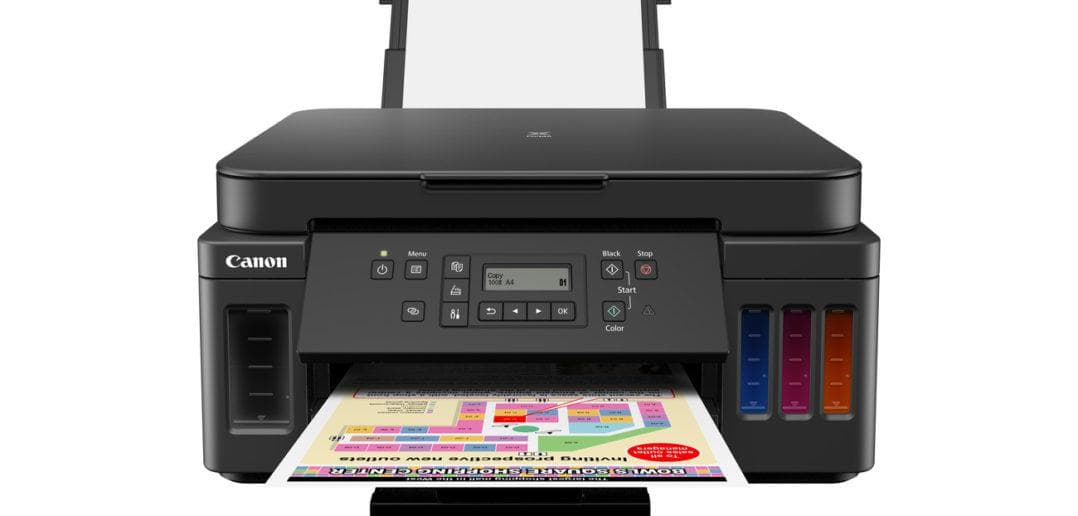 Multifunctional inkjet color CISS Canon Pixma G6040,A4,duplex,Vit 13ppm alb-negru,6.8ppm color,rez 4800x1200dpi,hartie 250+100coli, Scannet CIS, rez scan:1200x2400 "3113C009AA"
