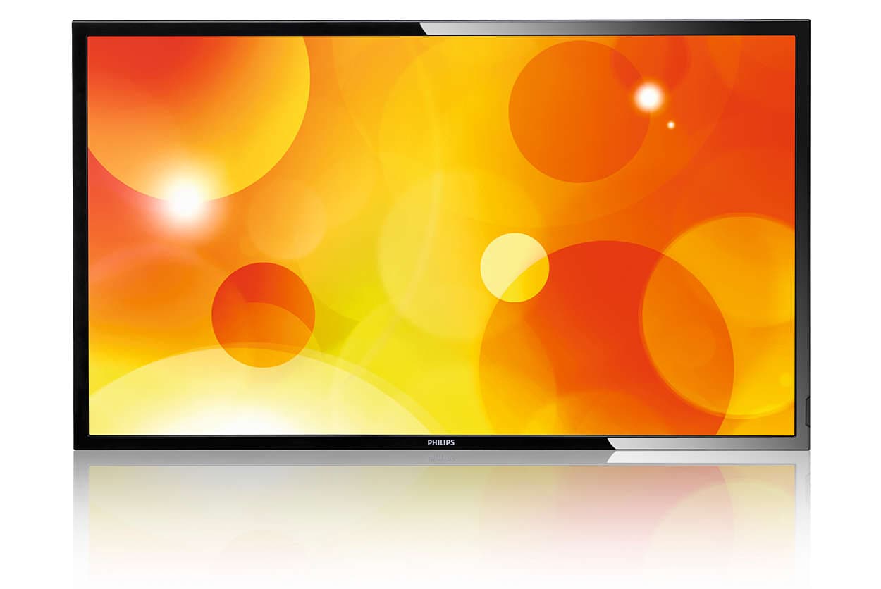 MONITOR PHILIPS - signage 48", afisaj indoor, D-LED, Full HD (1920 x 1080), Wide, 350 cd/mp, 8 ms, VGA, DVI, HDMI, "BDL4830QL/00"